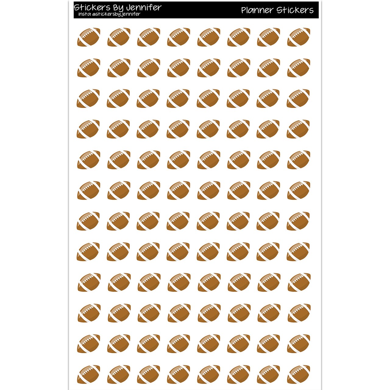 Football Planner Stickers Scrapbooking Kids DIY Arts Crafting